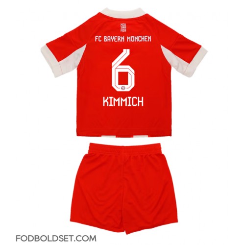 Bayern Munich Joshua Kimmich #6 Hjemme Trøje Børn 2025-26 Kortærmet (+ Korte bukser)